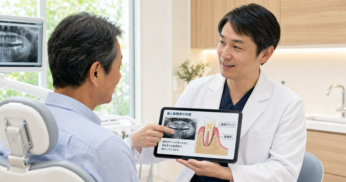 なぜ歯周病で骨が溶ける?歯槽骨が破壊されて歯が抜ける医学的メカニズム