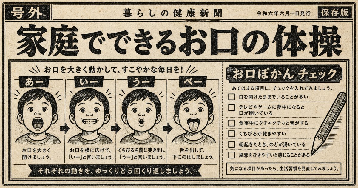 歯並びだけではない？口呼吸が引き起こすお口と全身のトラブル